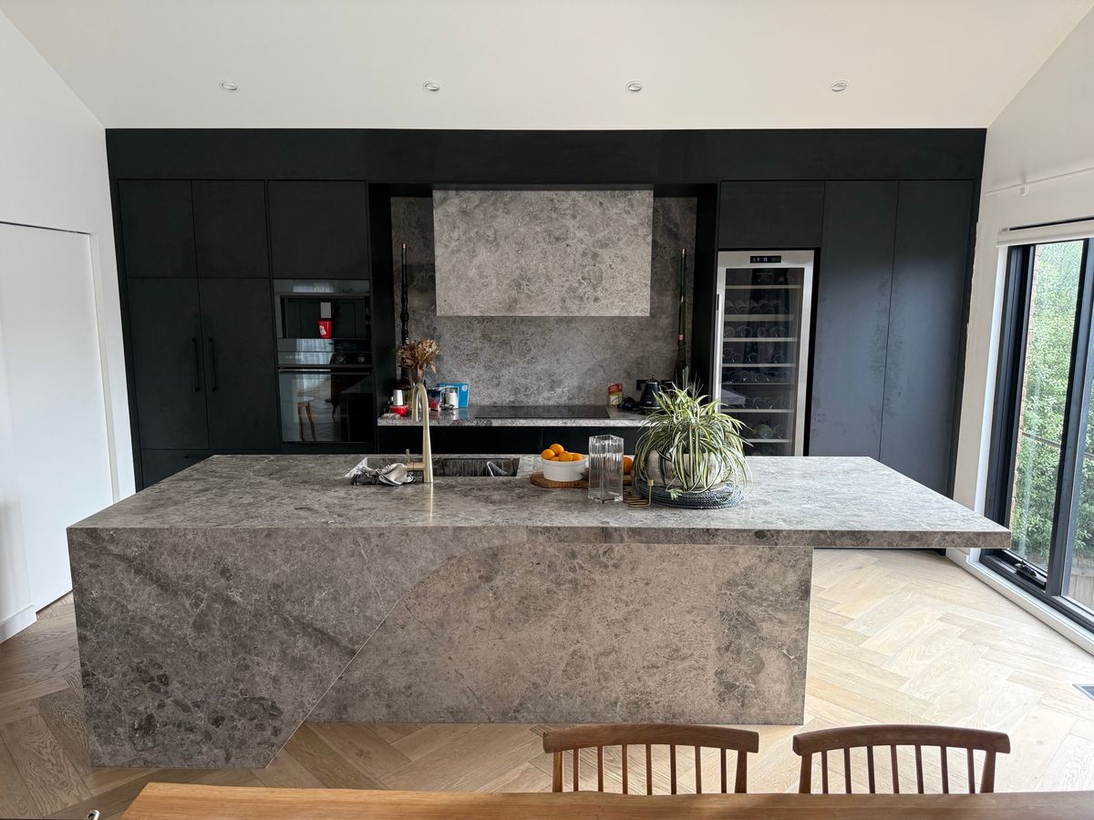 Custom commercial joinery installation by Feature Joinery Melbourne